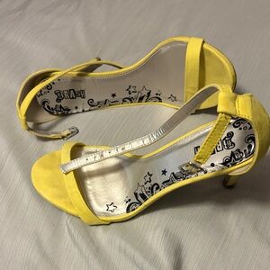 Brash Yellow Women's Heels